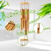 Outdoor Bamboo Wind Chime With Handcrafted Design For Garden Decor