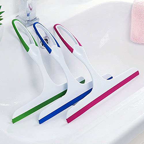 SHOOTING Squeegee Water Drainer Wiper for Bathroom Cleaning (3-Pack)