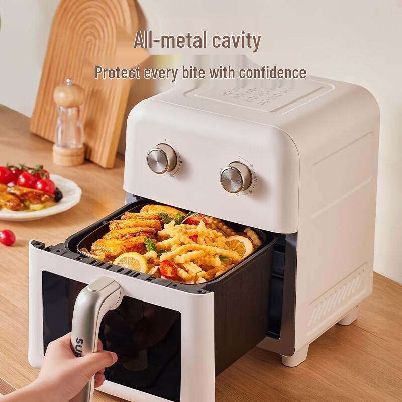 Аэрофритюрница SUPOR серии ZMD 6.0 л с прозрачной крышкой