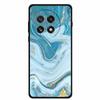 Marble Soft Case For Oneplus 13R Fashion Black Edge Capa Silicone Back Cover Shockproof Phone Case for Oneplus ACE 5 ACE5 Pro