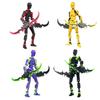 3D Printed 13-Joint Movable Mannequin Doll - DIY Full Body Decompression Ornament Figurine