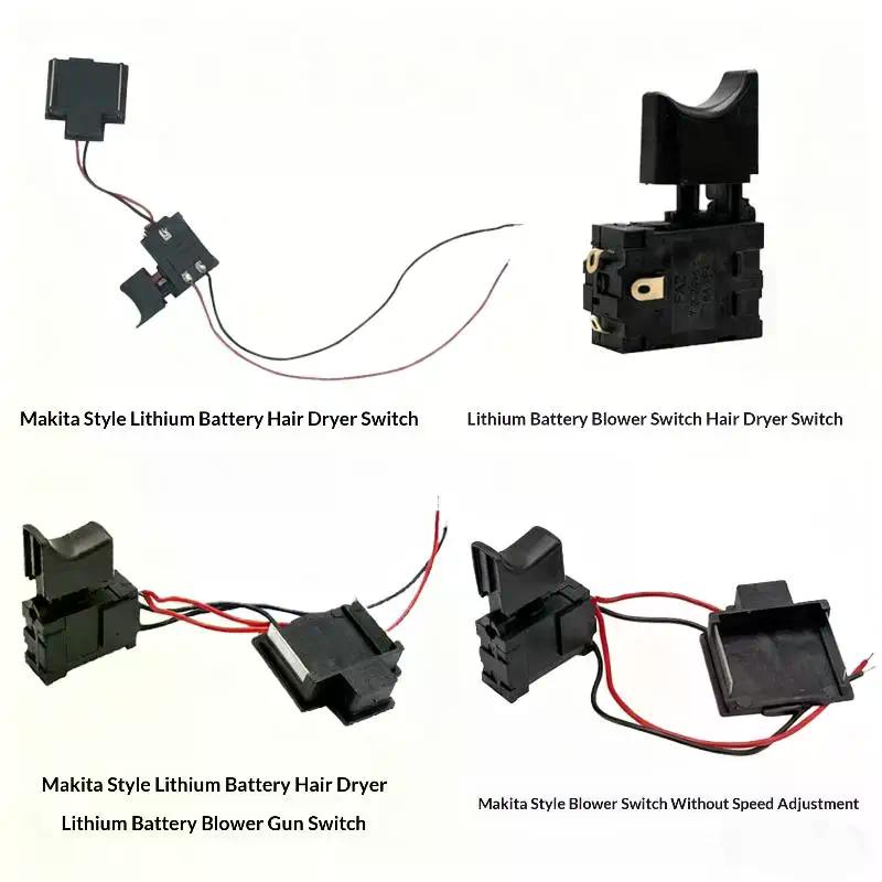 Einzelpack Akku-Bohrmaschine, Geschwindigkeitsregler-Abzugsschalter, DC 21-25V Druckschalter