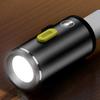 Type-C LED Multifunctional Strong Light Pocket Keychain Flashlight Outdoor Hiking Camping Mini Flashlight Small Torch Light