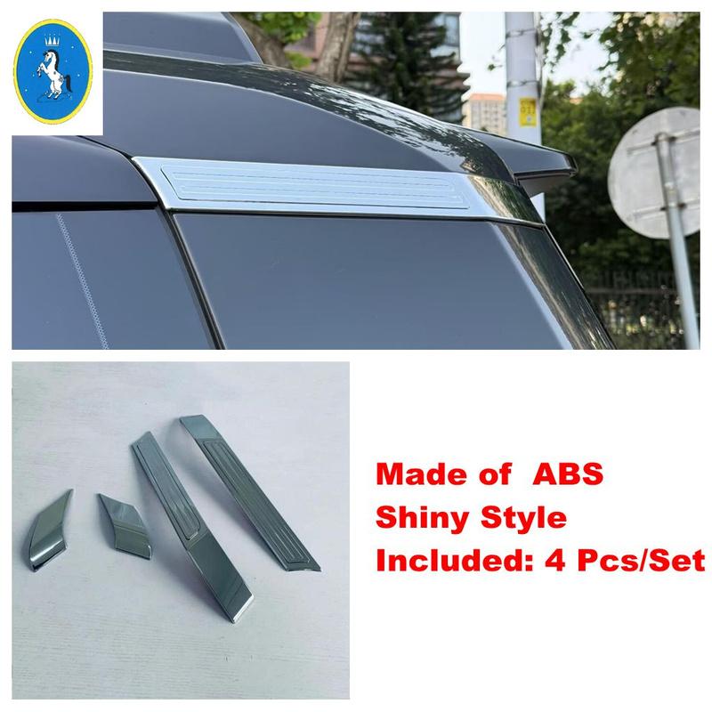 Auto A C Pillar Window Posts Panel Sequ Cover Trim ABS Chrome Accessories For Toyota Land Cruiser Prado 250 LC250 2024 2025