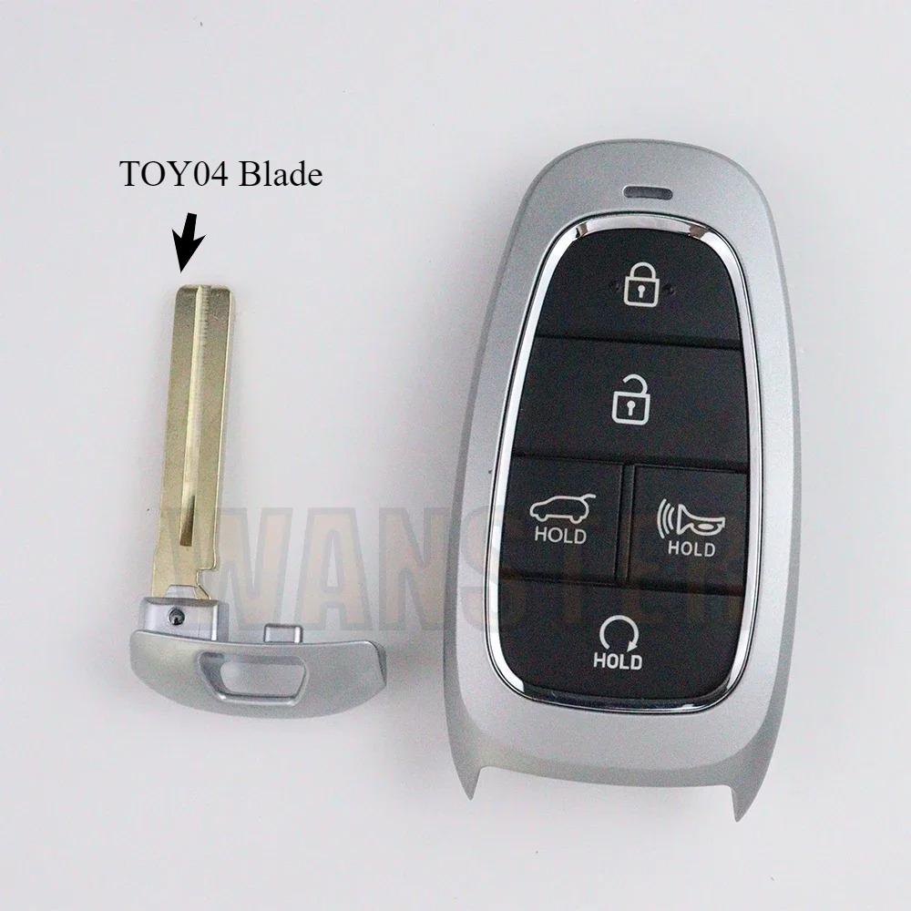 Für Hyundai Azira Tucson Prime Nexo Dn8 Palisade Solaris Sonata Sonata Santa Fe Nx4 Atos Santafe Autoschlüsselanhänger Hülle Gehäuse