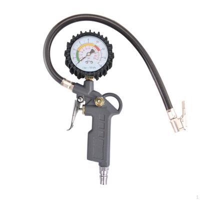 Reifenfüller mit Manometer Hohe Genauigkeit Handgriff Griff Multifunktional