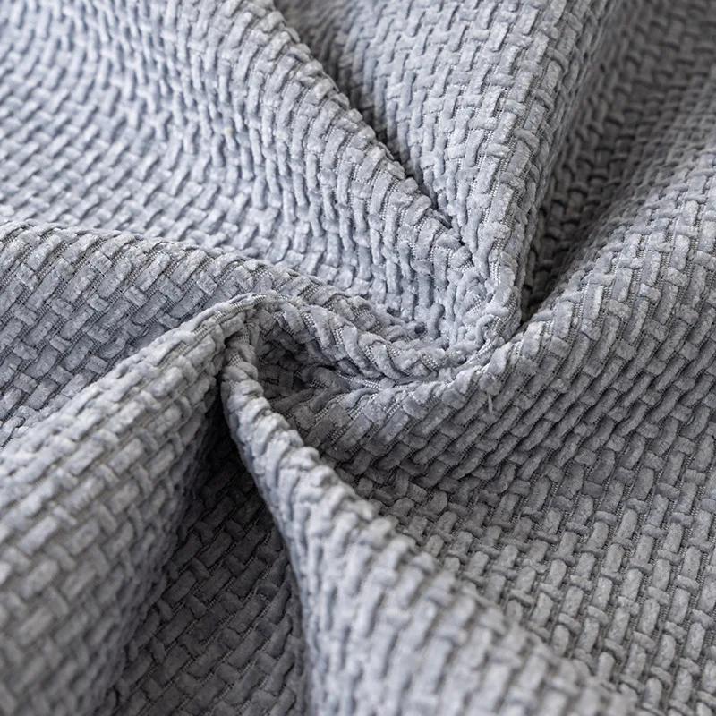 Solid Color Sofa Cover Chenille Tassel Ball Sofa Cover for Living Room Modern Couch Protector Covers Soft Thicken Sofa Mat Decor