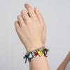 Kawaii Charm Bracelet for Women, Cute Pikachu Squirtle Mew Meowth Cartoon Character Jewelry, Trendy Gift for Girls