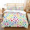 Set Letto 2/3 Pezzi Copripiumino di Alta Qualità Design Unico Stampa 3D Calcio Set Copripiumino con Cuscino
