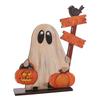 Handmade Pumpkin Ghost Ornament Ghost Pattern Ghost Figurine  Party Supplies
