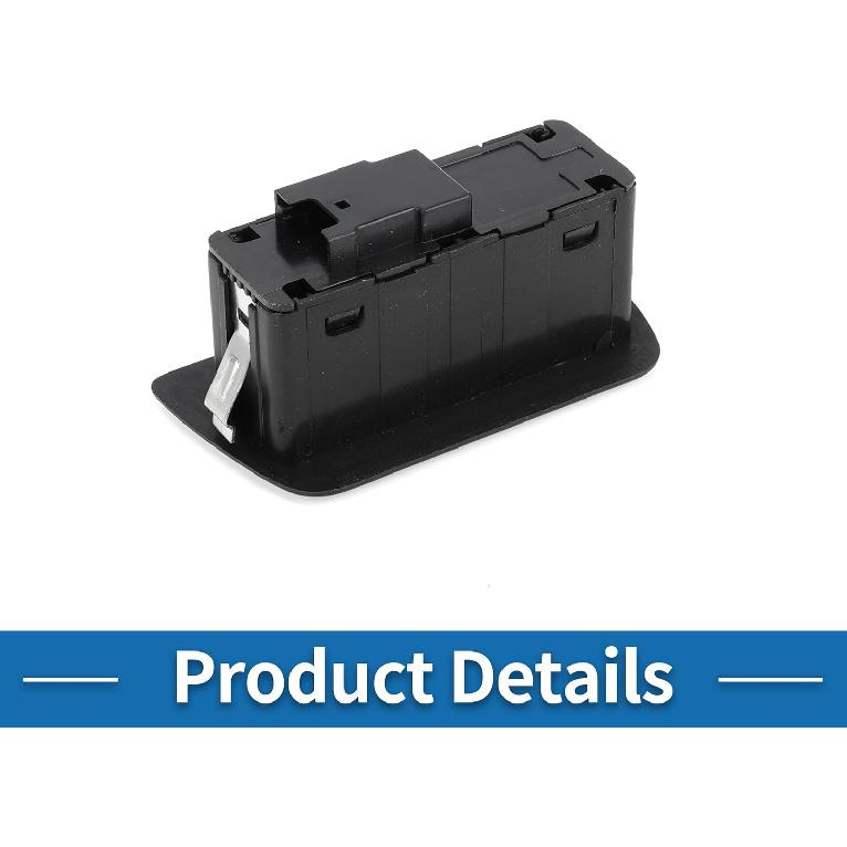 Trunk Release Switch No.61319275121 Rear Door Hatch Liftgate Latch Button Switch for BMW 320i 2014-2018 Plastic Black