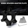 Aluminiumlegering 70 mm hjuldistanser Adapterplatta Ring för Thrustmaster T300RS Rattuppgradering Rattadapterplatta