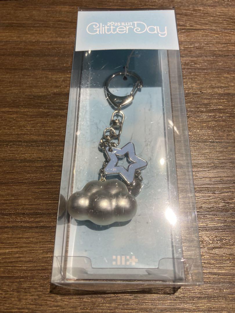 

[USED] ILLIT Seoul Concert Fan Meeting Goods String Bag Trading Card Key Ring