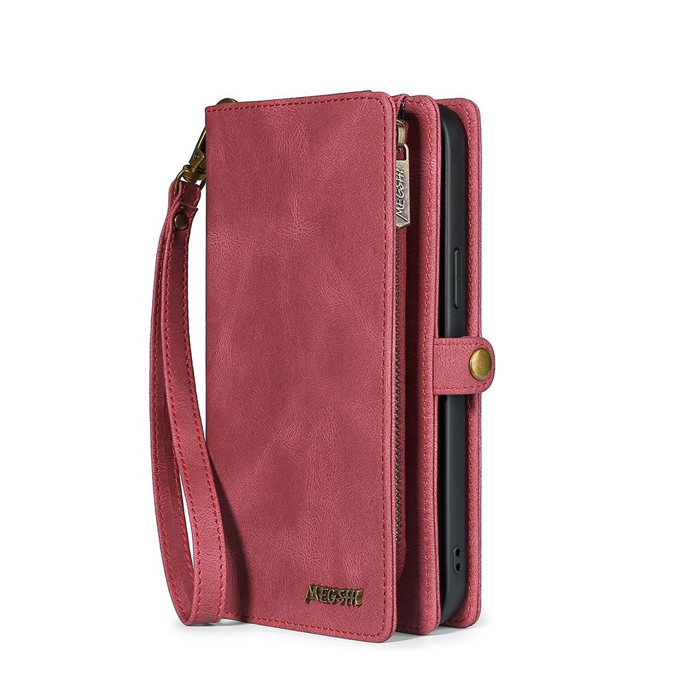 Suitable For S24 Phone Leather Case Card Insertion Note 20 Ultra Multifunctional Phone Bag A73 Flip Cover Protective Case