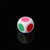 Party Educational Toys 5Pcs/Lot Puzzle Game Acrylic 16 Mm Dices Six Sided White Color Cube Dice