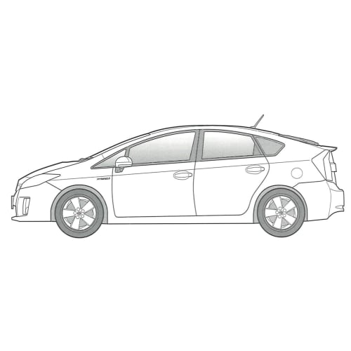 Fujimi Model 1/24 Inch-Up Series No. 284 Toyota Prius (ZVW30) G/Touring Selection ID-284