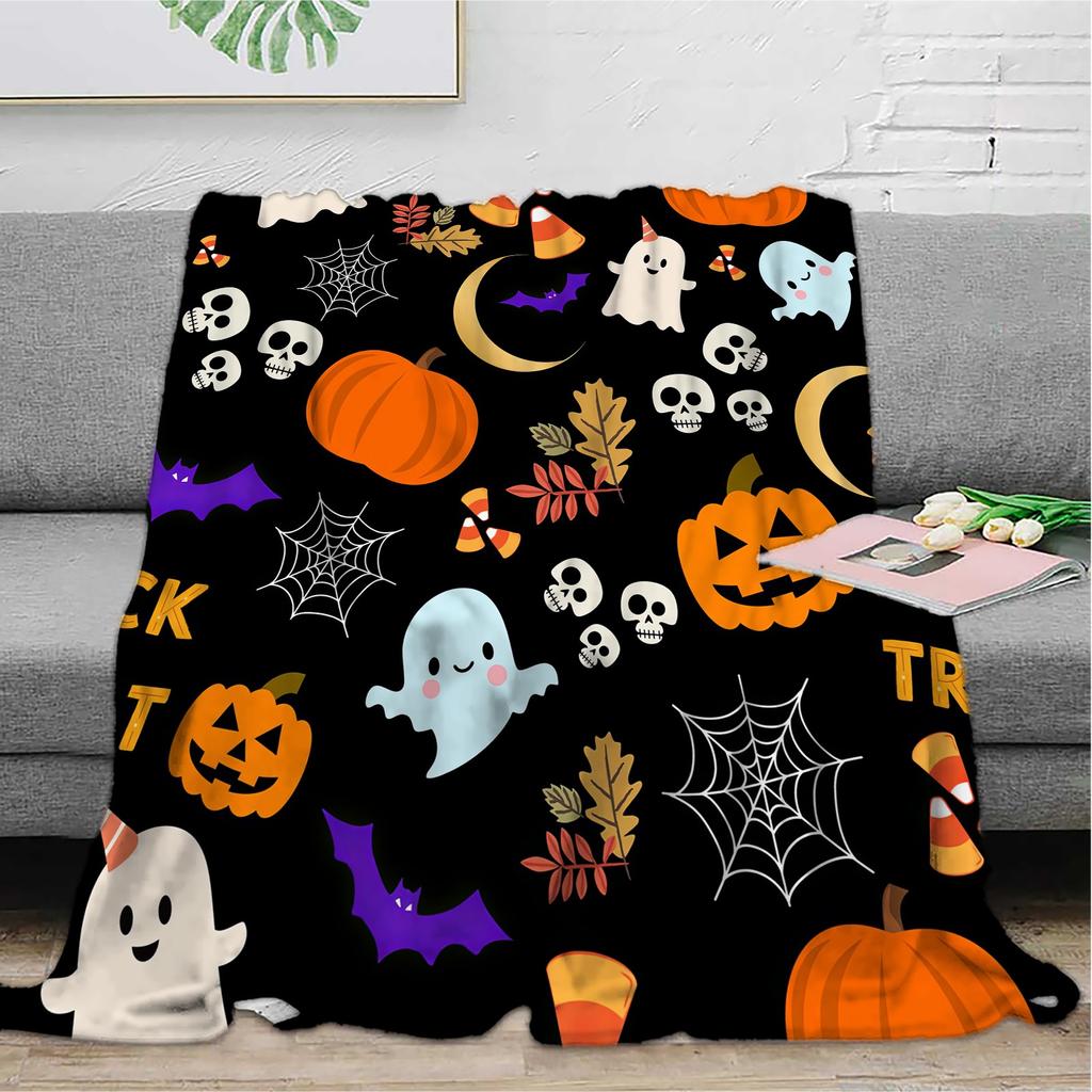 Halloween Print Blanket