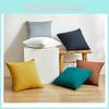 Modern Elegant Solid Color Throw Pillow Cover In Various Colors For Home Decor