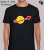 Spaceman Brick Novelty Funny Joke Regular Fit T-Shirt Top TShirt Tee for Men