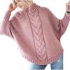 New Loose Bat Sleeve Fried Dough Twists Sweater Pullover Female