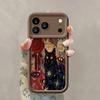 Retro Mysterious Cat Matte Phone Case For Samsung Galaxy S25 S24 Ultra S21 S22 S23Plus A56 A55 A54 A53 A36 A35 A34 A33 A26 Cover