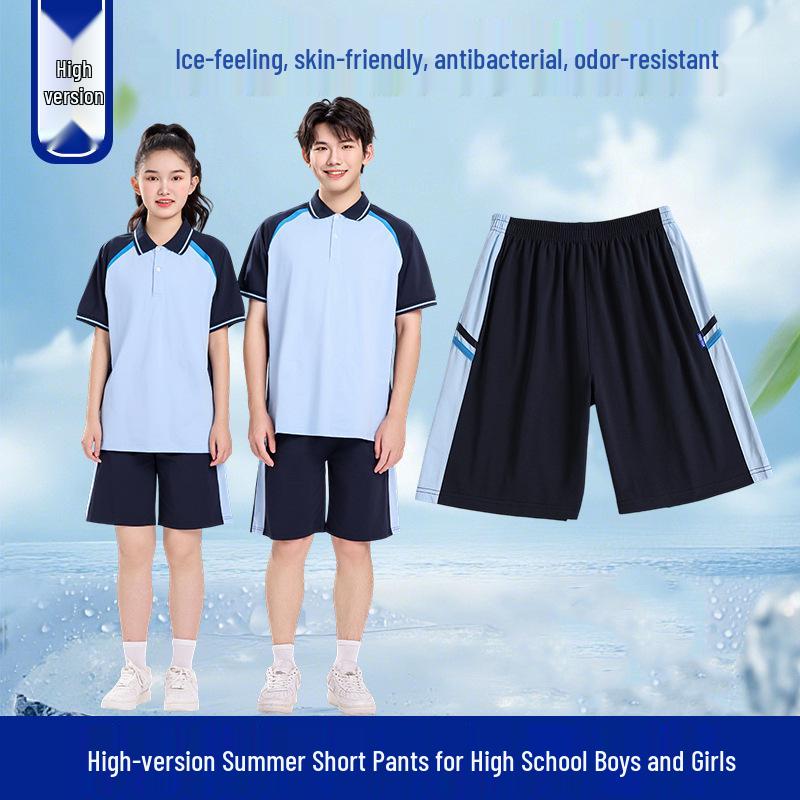 Foshan High School Unisex Seasonal Trousers: Solona Edition, Thin, Short & Long Sleeve 190cm