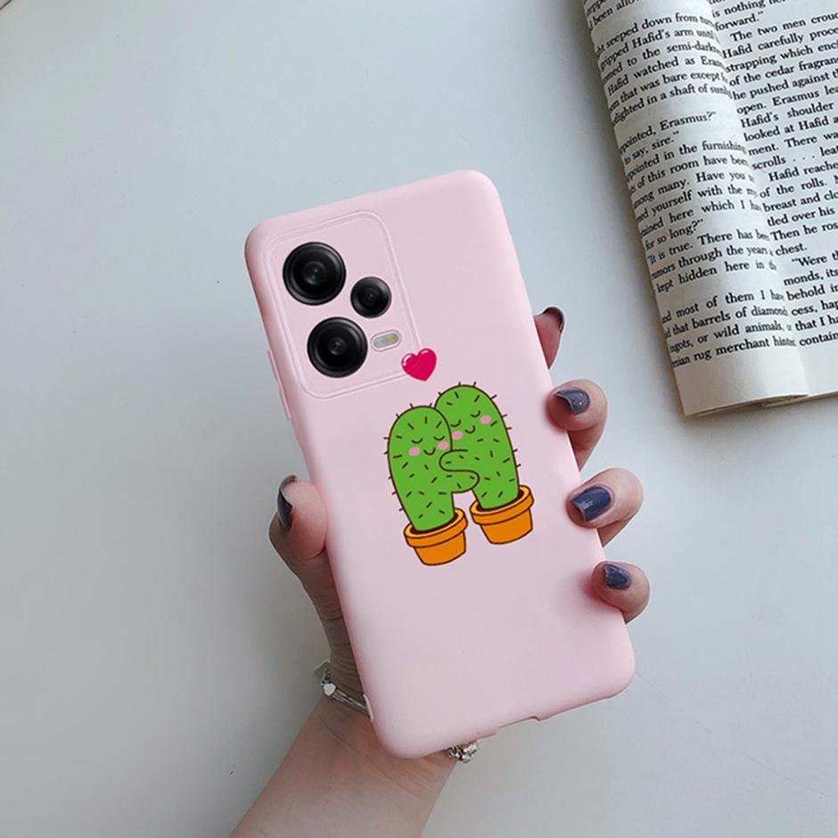 For Redmi Note 12 Pro Plus Case Cover TPU Silicone Shell for Xiaomi Redmi Note12 Pro 5G Phone Case Note 12Pro Plus Cartoon Funda