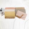 Women Scarf Plaid Winter Warm Tassel Shawl Thick