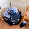 1PC Corpse Bride Moonlit Romance Automatic Umbrella - Suitable Travel Outdoor Portable Umbrella Birthday Gift Daily Essentials