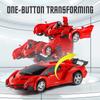 Electric RC Car 2 In 1 Transformation Robots Sports Vehicle Model Robots Boys Toys Remote Cool RC Deformation Cars Kid Toy Gifts