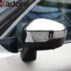 For Nissan Rogue X-trail T33    Carbon Fiber Car Rearview Mirror Cover Trim Side Wing Mirror Cap Overlay Accessories