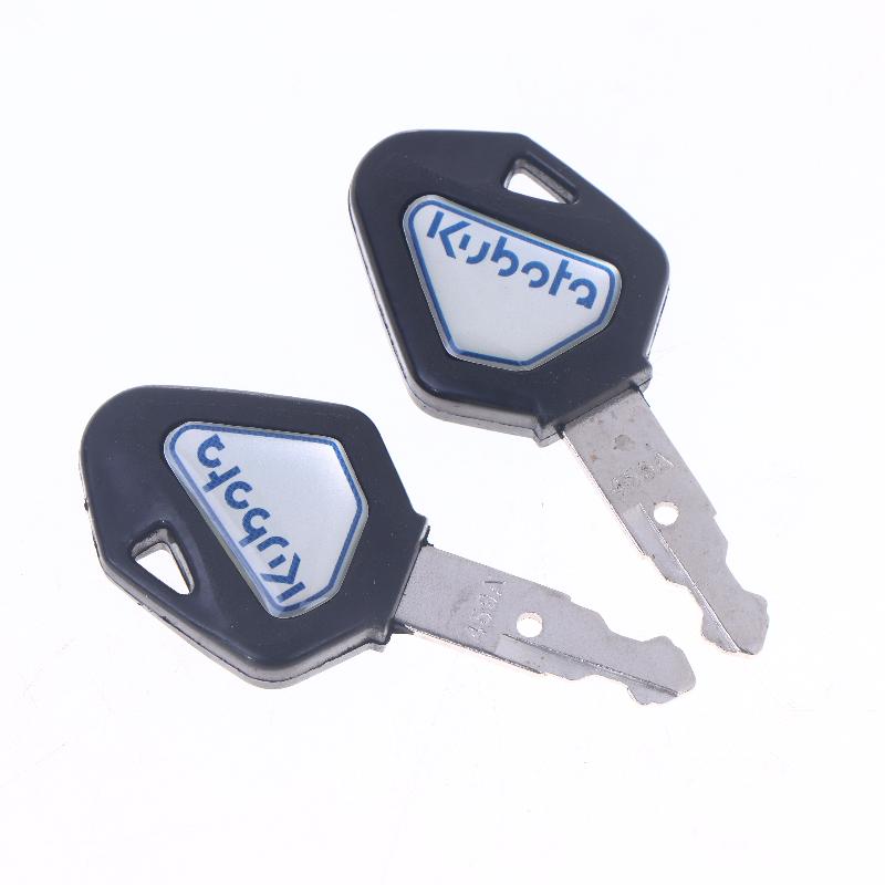 1/3/5Pcs Ignition Keys For Kubota 459A Excavator Digger Tractor Slide Loader Power Start Key Diy Accessories