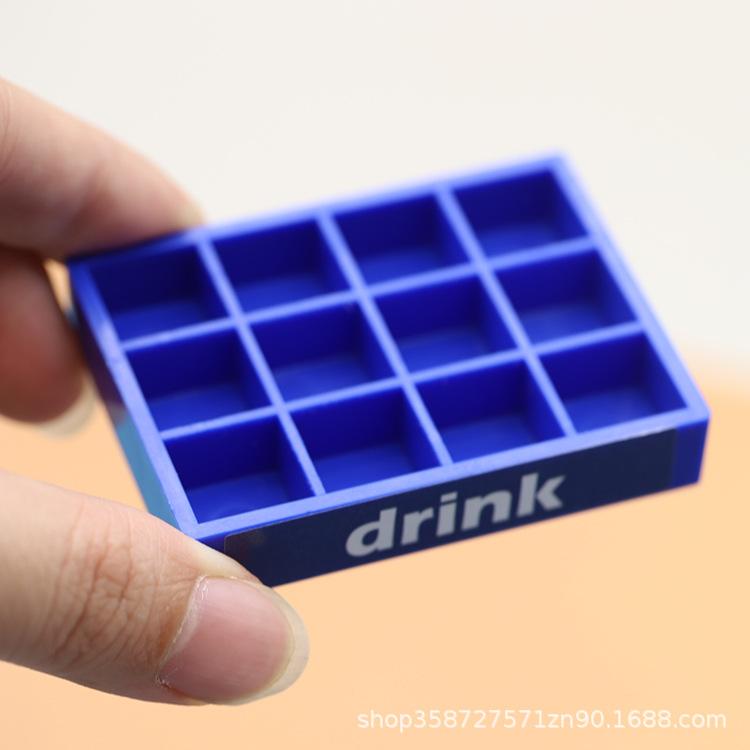 

Mini Supermarket Simulation Beverage Soda Tray Doll House Ornament Model Bo11 Miniature Diy Small Bottle Storage