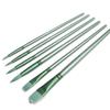 Wheat Nylon Hair Flat Head Brush Set for Digital Oil & Watercolor Painting