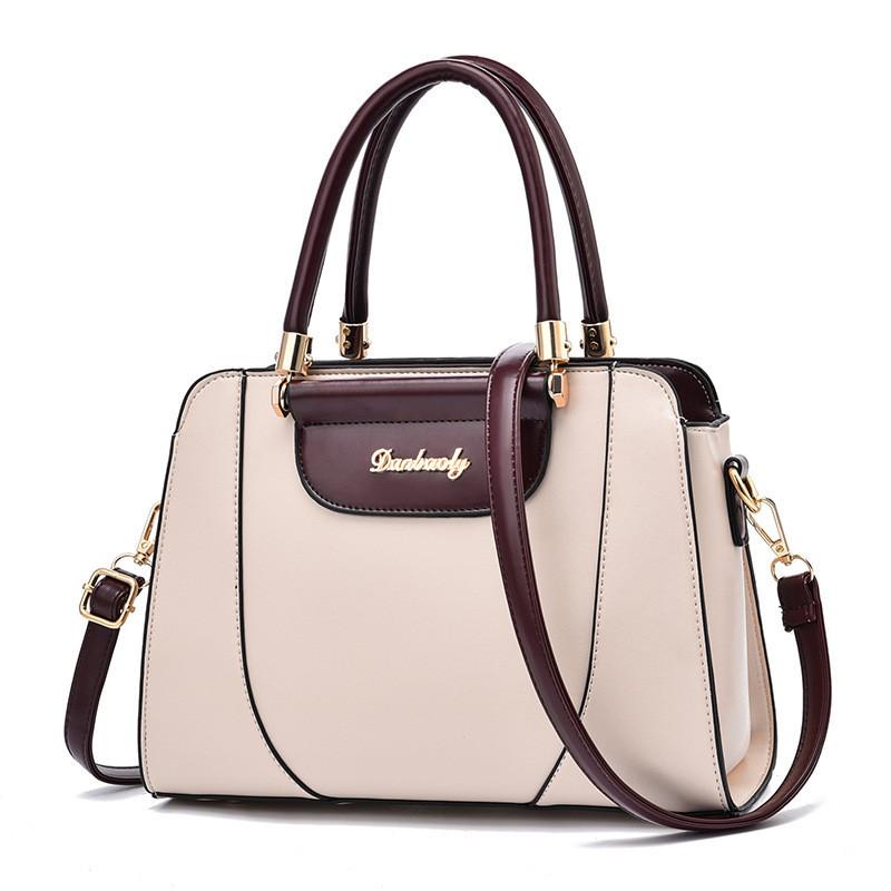 2023 Neue Mode Damen Handtasche Große Kapazität Koreanischer Stil Kontrastfarbe Umhängetasche