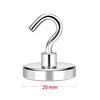 Magnetic Hooks Heavy Duty Strong Magnet Hooks Rust Proof Indoor Outdoor Hanging Kitchen Home Cruise Workplace Office and Garage