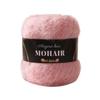 Multicolor Alpaca Mohair Gradient Hand-Knitted Medium Thickness Baby Blanket Shawl