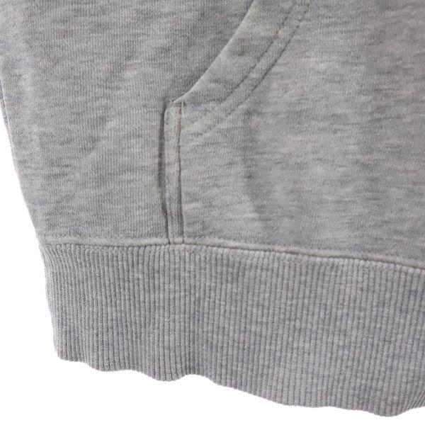 THE NORTH FACE NT61501X Outdoor Long sleeve Zip hoodie L Gray logo Men's Used