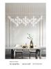 Modern French Crystal Chandelier: Luxury Pendant Light for Dining Room, Restaurant, Cafe, or Bar
