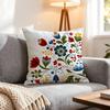 Pattern Scandinavian Floral Cushion Cover 1Pcs Decorative Covers Soft Cushion Case For Sofa Couch Decor 40X40 45X45 Pillowcases