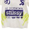 STUSSY logo Short sleeve T-shirt M White Men's Used