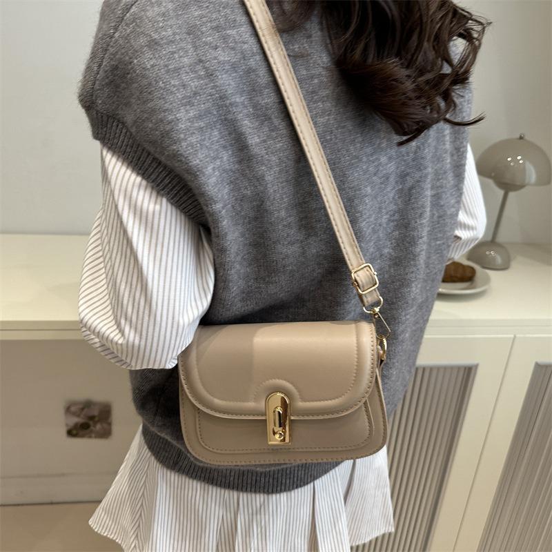 Today's popular simple retro small bag women's bag new trendy temperament versatile single shoulder crossbody small square bag