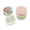 Kawaii Checkered Bow Decor Contact Lens Holder Multicolor Mini Portable Daily Lens Care Case