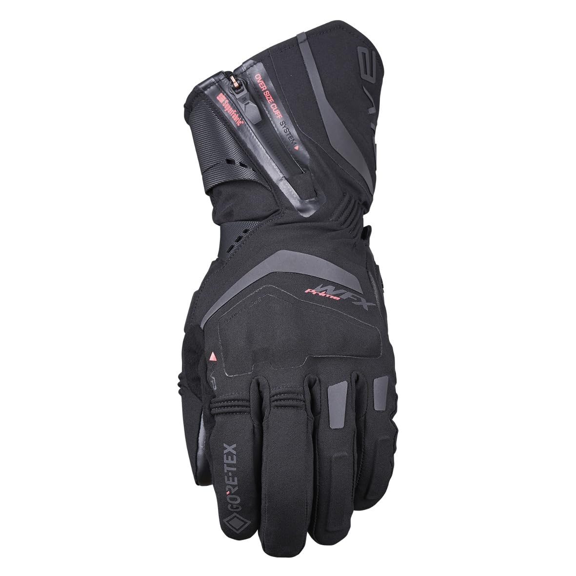 Мотоциклетные перчатки FIVE WFX PRIME EVO L с мембраной Gore-Tex, Черные, Размер чёрный