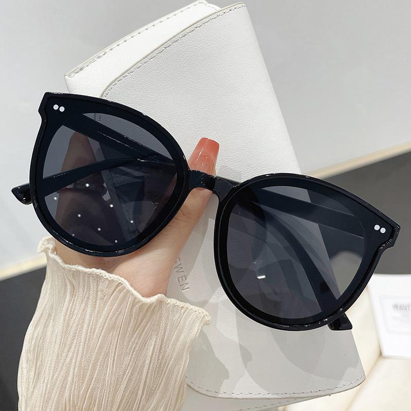 1Pc Women Female Eyewears Fashion Acrylic/PC Luxury Ultraviolet-proof Sunglasses Brand Designer