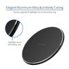 Ultra-Thin 15W Fast Wireless Charger for Apple & Huawei Devices