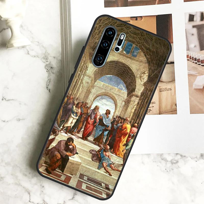 Renaissance Art Aesthetic Case For Huawei Nova 9 10 SE 3i 7i 11i 5T Y60 Y61 Y70 Y90 Y91 P20 P40 P30 Lite 11 Pro Cover