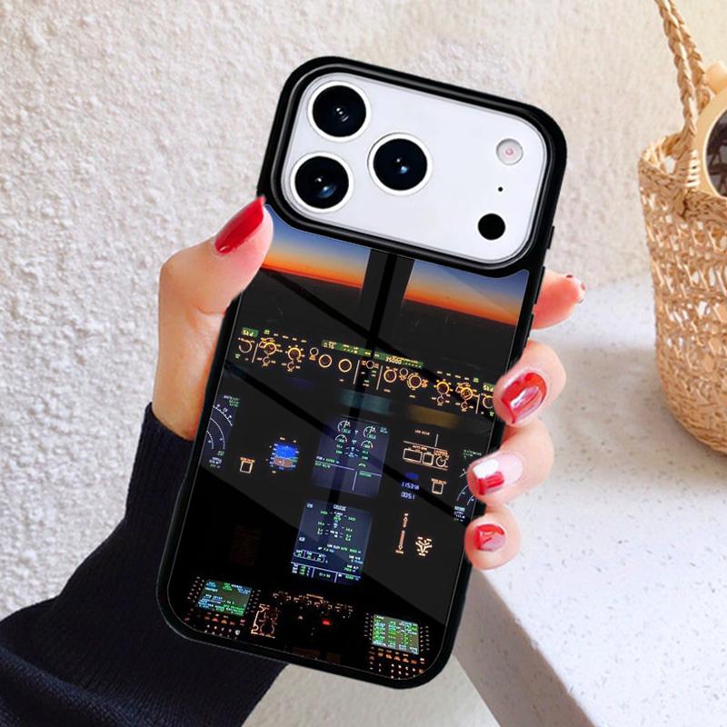 Travel Pilot Phone Case For iPhone 17 Air 16 15 14 13 12 11 Pro Max Plus