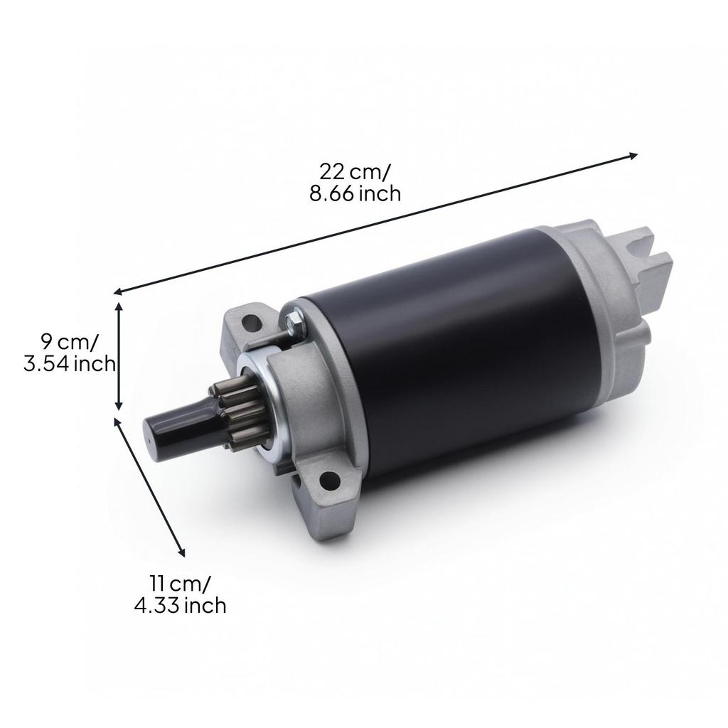 1 Piece Electric Starter Direct-fit Marine Outboard Dependable Engine