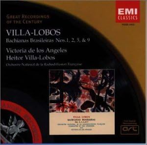 

CD ANGELES (VICTORIA DE LOS), VILLA-LO - Villa-Lobos/Bach Brasileiras No. 1 TOCE11107 Japan Classical Used